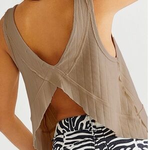 We The Free Black Tank Top